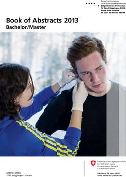 Book of Abstracts 2013 - Bachelor/Master