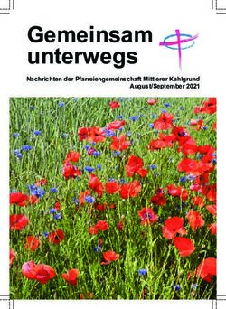 Gemeinsam unterwegs Nachrichten der Pfarreiengemeinschaft Mittlerer Kahlgrund August/September 2021 - www.pg mittlerer kahlgrund.de - Herzlich ...