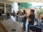Besuch der Ecuador-Brass-Band in Oberammergau