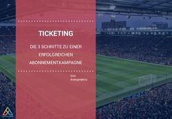 TICKETING DIE 3 SCHRITTE ZU EINER ERFOLGREICHEN ABONNEMENTKAMPAGNE - Von Arenametrix