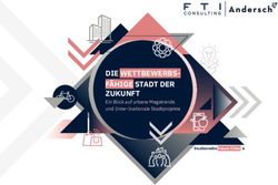 DIE WETTBEWERBS-F&Auml;HIGE STADT DER ZUKUNFT - Ein Blick auf urbane Megatrends und (inter-)nationale Stadtprojekte