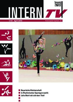 Bayerische Meisterschaft in Rhythmischer Sportgymnastik: Julia Blok holt sich den Titel! - 1/19 April 2019 - TV 1861 Ingolstadt