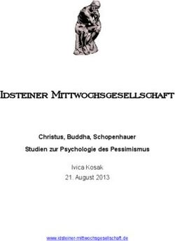 Idsteiner Mittwochsgesellschaft - Christus, Buddha, Schopenhauer Studien zur Psychologie des Pessimismus