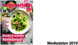 Mediadaten 2019 - Markenverlag