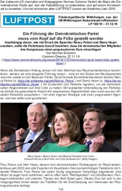 Die F&uuml;hrung der Demokratischen Partei muss vom Kopf auf die F&uuml;&szlig;e gestellt werden - Luftpost Kaiserslautern