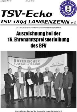 Auszeichnung bei der 16. Ehrenamtspreisverleihung des BFV