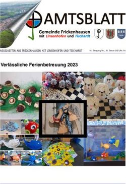 Verlässliche Ferienbetreuung 2023 - Gemeinde Frickenhausen