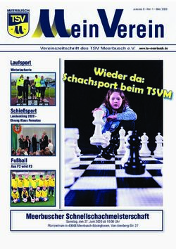 Schachsport beim TSVM - TSV Meerbusch