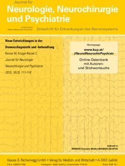 Neue Entwicklungen in der Demenzdiagnostik und -behandlung - www.kup.at