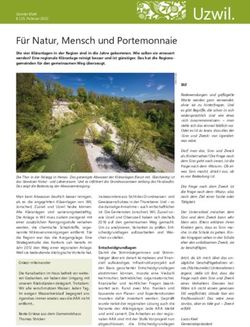 F&uuml;r Natur, Mensch und Portemonnaie - Gemeinde Uzwil