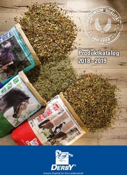 Produktkatalog 2018 2019 - Unsere Qualität für Ihre Leidenschaft - BayWa