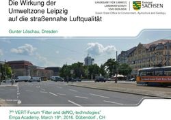 Die Wirkung der Umweltzone Leipzig auf die stra&szlig;ennahe Luftqualit&auml;t