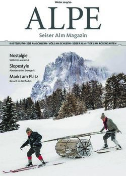 ALPEWinter 2019/20 Seiser Alm Magazin - Nostalgie
