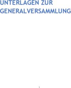 UNTERLAGEN ZUR GENERALVERSAMMLUNG - aec-music