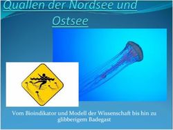 Vom Bioindikator und Modell der Wissenschaft bis hin zu glibberigem Badegast