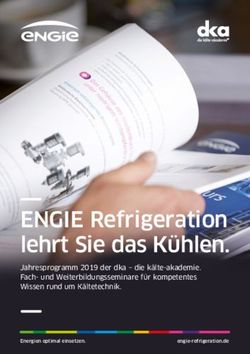 ENGIE Refrigeration lehrt Sie das K&uuml;hlen - Jahresprogramm 2019 der dka - die k&auml;lte-akademie. Fach- und Weiterbildungsseminare f&uuml;r kompetentes ...
