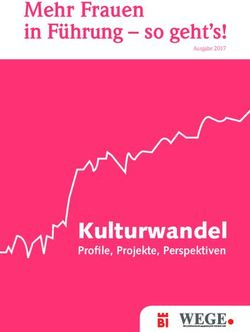 Kulturwandel - Mehr Frauen in Führung - so geht's! - Wege-Bielefeld