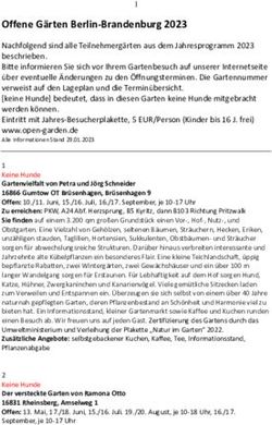 Offene G&auml;rten Berlin-Brandenburg 2023