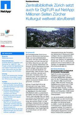 ZENTRALBIBLIOTHEK Z&Uuml;RICH SETZT AUCH F&Uuml;R DIGITUR AUF NETAPP: MILLIONEN SEITEN Z&Uuml;RCHER KULTURGUT WELTWEIT ABRUFBEREIT