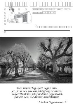 Gemeindebrief Spradow - Ev.-luth. Kirchengemeinde - Evangelisch-Lutherische Kirchengemeinde ...