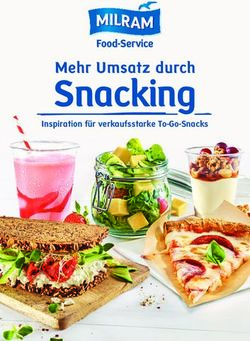 Snacking Mehr Umsatz durch - Inspiration f&uuml;r verkaufsstarke To-Go-Snacks - MILRAM Food-Service