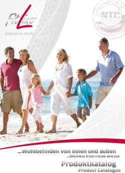 Produktkatalog Wohlbefi nden von innen und außen - Product Catalogue - FitLine