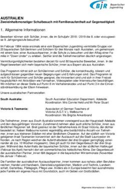 AUSTRALIEN - Bayerischer Jugendring