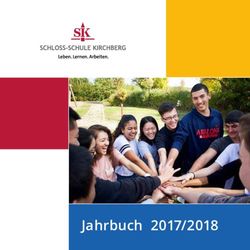 Jahrbuch 2017/2018 - Schloss-Schule Kirchberg