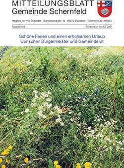 MITTEILUNGSBLATT Gemeinde Schernfeld - Sch&ouml;ne Ferien und einen erholsamen Urlaub w&uuml;nschen B&uuml;rgermeister und Gemeinderat