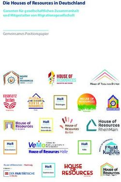 Die Houses of Resources in Deutschland - Garanten f&uuml;r gesellschaftlichen Zusammenhalt und Mitgestalter von Migrationsgesellschaft - Resonanzboden