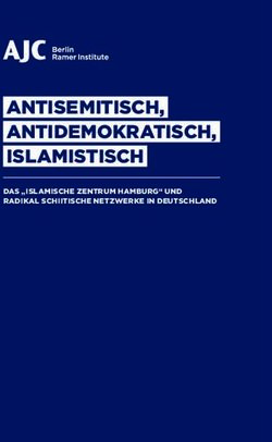 ANTISEMITISCH, ANTIDEMOKRATISCH, ISLAMISTISCH