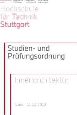 Hochschule f&uuml;r Technik Stuttgart - Studien- und Pr&uuml;fungsordnung