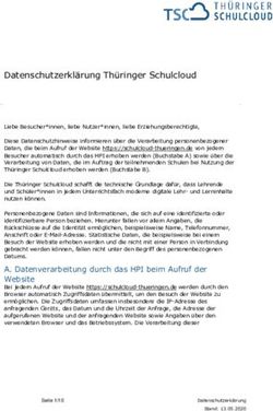 Datenschutzerkl&auml;rung Th&uuml;ringer Schulcloud - Staatliche ...