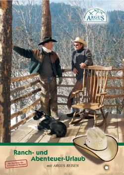 Ranch- und Abenteuer-Urlaub - mit ARGUS REISEN