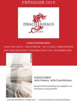 FR&Uuml;HJAHR 2019 - Drachenhaus Verlag