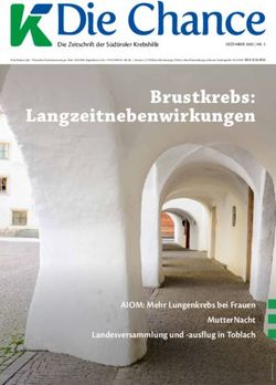 Brustkrebs: Langzeitnebenwirkungen - AIOM: Mehr Lungenkrebs bei Frauen MutterNacht Landesversammlung und -ausflug in Toblach - i-Flow