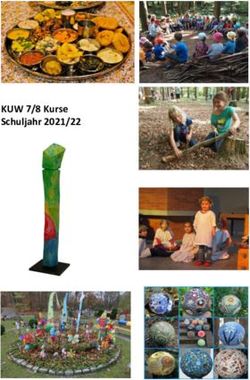 KUW 7/8 Kurse Schuljahr 2021/22 - Kirchgemeinde Matthäus