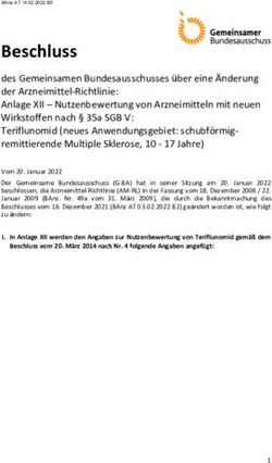 Beschluss - Gemeinsamer Bundesausschuss