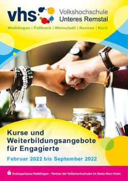 Kurse und Weiterbildungsangebote f&uuml;r Engagierte - Februar 2022 bis September 2022 - Stadt Waiblingen