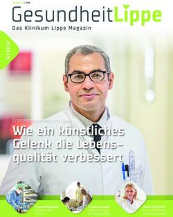 Wie ein k&uuml;nstliches Gelenk die Lebens-qualit&auml;t verbessert - Endoprothetikzentrum Lippe - Klinikum Lippe
