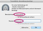 OpenVPN unter macOS: Tunnelblick - Charite