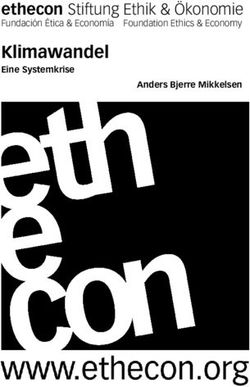Klimawandel Eine Systemkrise - ethecon Stiftung Ethik & Ökonomie