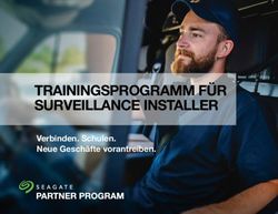 TRAININGSPROGRAMM F&Uuml;R SURVEILLANCE INSTALLER - Verbinden. Schulen. Neue Gesch&auml;fte vorantreiben.