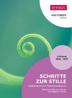 SCHRITTE ZUR STILLE - VIA CORDIS Salzburg - St. Virgil Salzburg