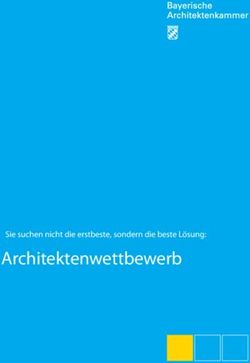 Architektenwettbewerb - Sie suchen nicht die erstbeste, sondern die beste L&ouml;sung: Bayerische Architektenkammer