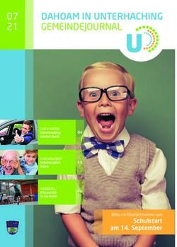 DAHOAM IN UNTERHACHING GEMEINDEJOURNAL 07 21