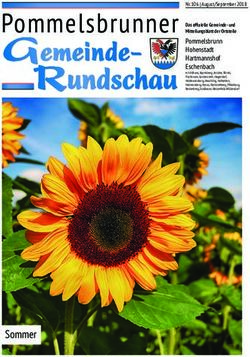 Pommelsbrunner - Gemeinde Pommelsbrunn