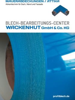 MAUERABDECKUNGEN / ATTIKA - Abkanttechnik f&uuml;r Dach, Wand und Fassade - profilblech.de