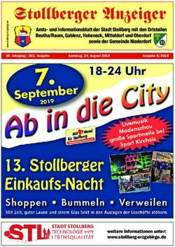 Stollberger Anzeiger - Niederdorf Erzgebirge