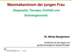 Mammakarzinom der jungen Frau-Diagnostik, Therapie, Fertilit&auml;t und Schwangerschaft